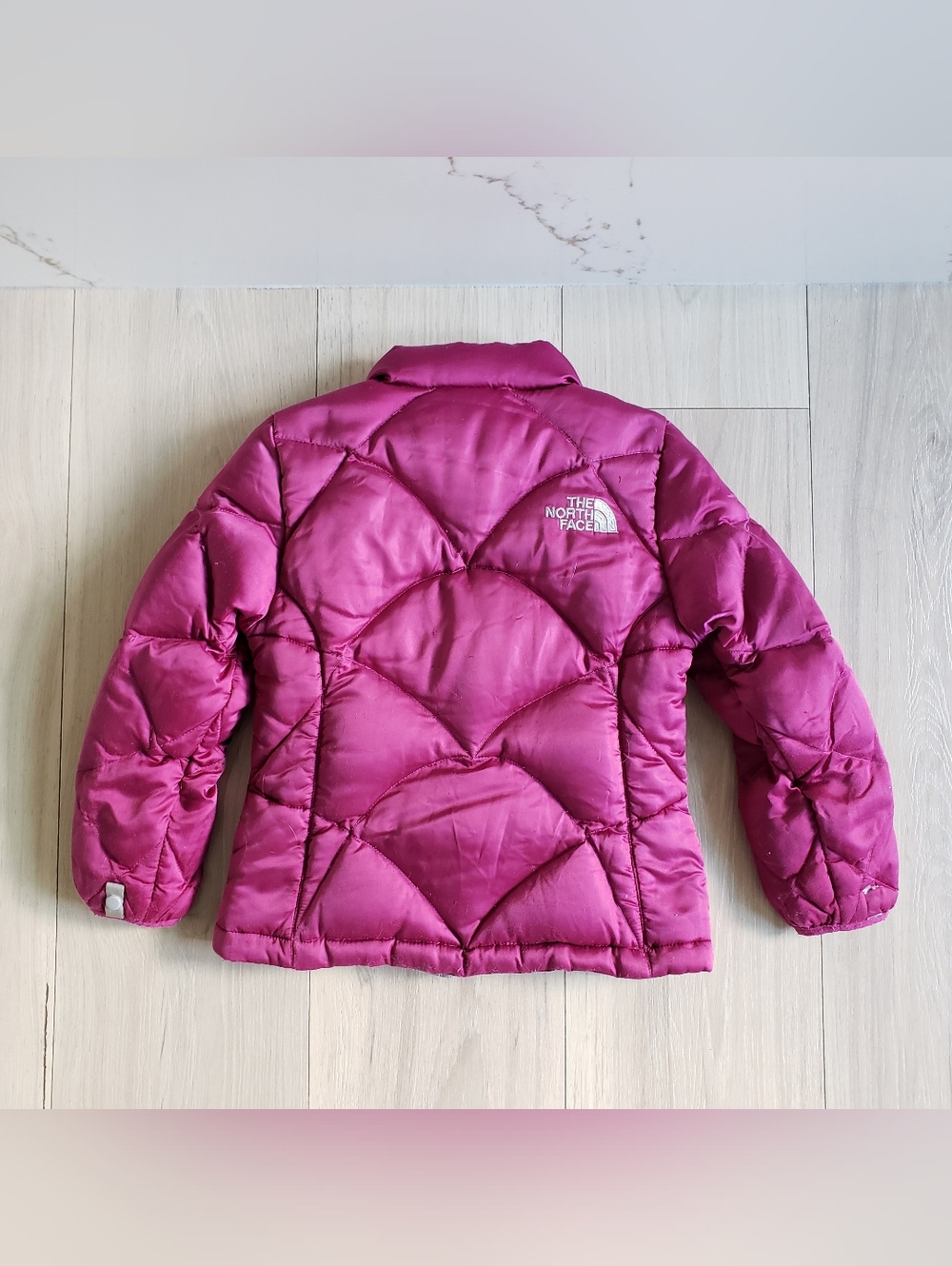 North Face Puffer Jacket Girls XXS 5 Pink - Picture 2 of 10